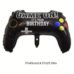 5pcs Game Theme Decorative Balloons Birthday Party Handle Balloons