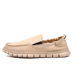 Men's Canvas Slip On Loafer Shoes Lightweight Breathable Sneakers