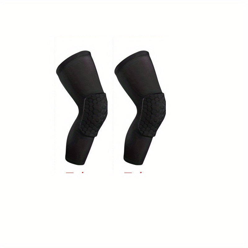 Kids' Honeycomb Compression Knee & Elbow Pads for Sports Protection