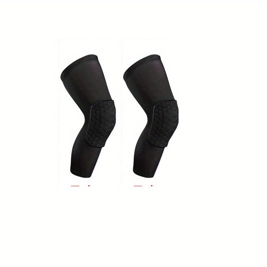 Kids' Honeycomb Compression Knee & Elbow Pads for Sports Protection