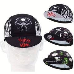 Skull Cycling Cap Mountain Road Cycling Cap Outdoor Sports Breathable