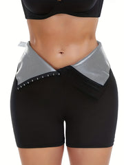High Waist Butt Lifting Yoga Shorts with Tummy Control