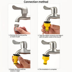 Plastic Water Gun Joint Quick Connection Set