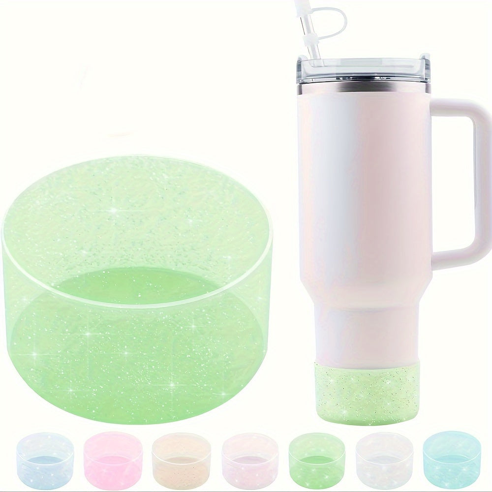 Glitter Silicone Cup Base Cover Protective Sleeve