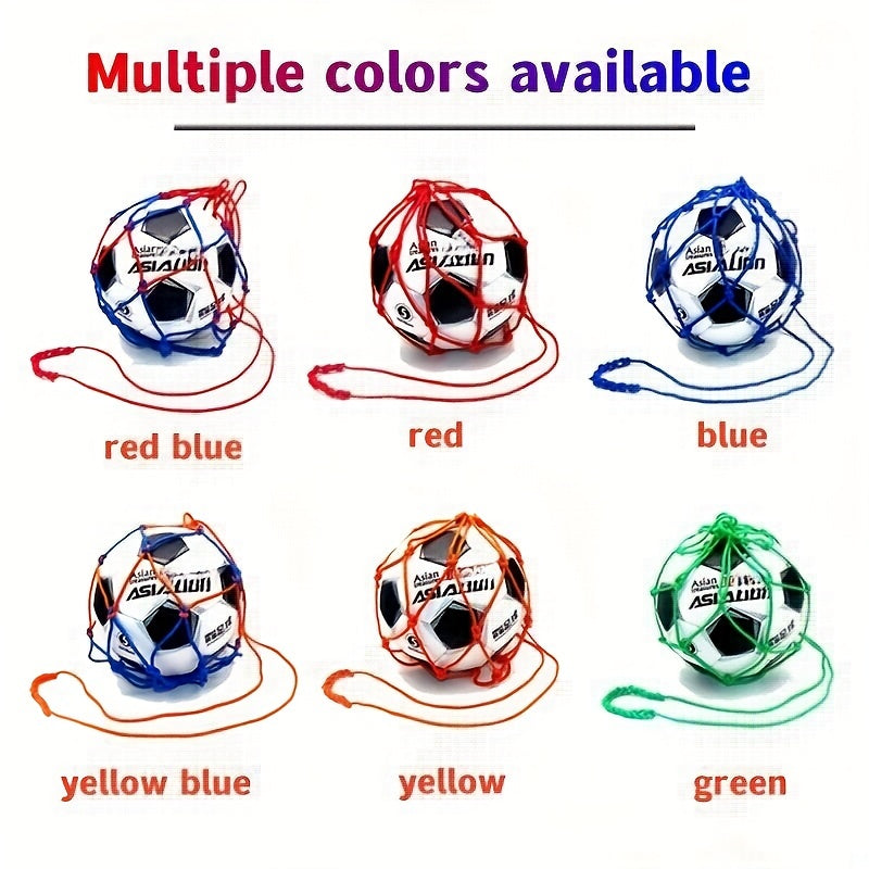 Sports Ball Storage Bag with Big Net - Football, Basketball, Volleyball