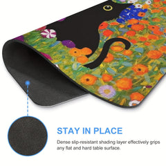 Non Slip Rubber Mousepad Mat - Perfect For Office