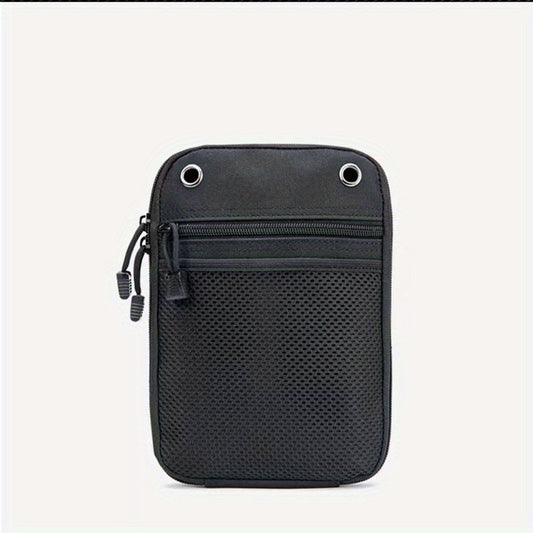 Concealed Gun Pouch Waist Bag for Handgun with Hook Loops