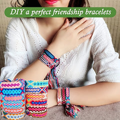 100pcs Embroidery Floss Cross Stitch Friendship Bracelets String
