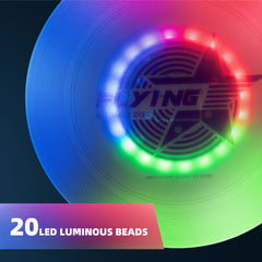 Glow In The Dark LED Flying Disc 7 Modes 7 Colors Waterproof