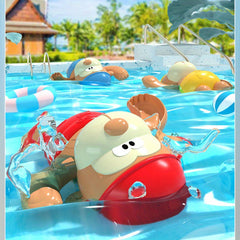 Interactive Monkey Bath Toy Enhances Coordination Durable ABS Perfect Gift