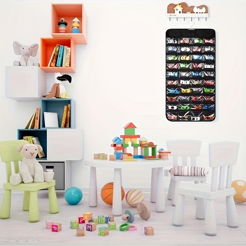 1:64 Scale Car Model Hanging Bag - Dust Proof Organizer & Display Rack