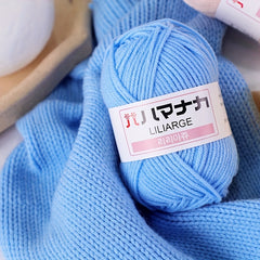 6pcs Mini Acrylic Yarn for Knitting Crocheting Projects 50m Total