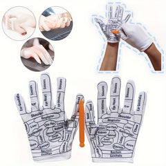 Acupressure Reflexology Gloves Hand Spa Tool Women Men