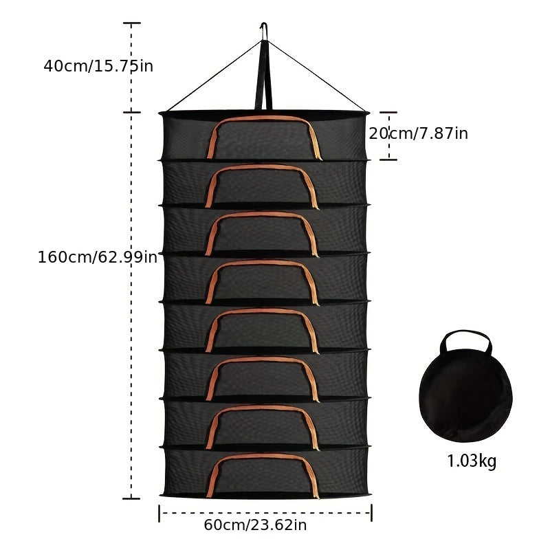 Plant Drying Net Hanging Basket for Herbs Organizer