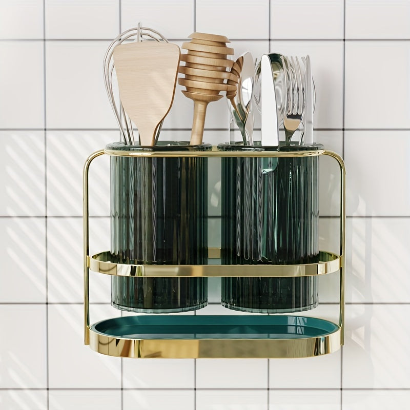 Chopstick Holder Punching Large Capacity Cutlery Storage Organizer