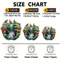 Wooden Puzzle Bird World Animal Shape Jigsaw High Difficulty Brain Teaser