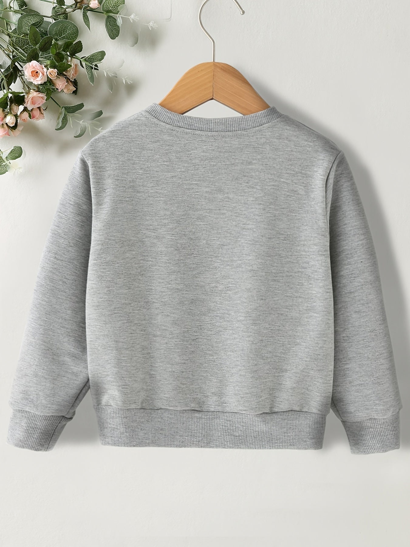 Girls Casual Pullover Sweatshirt DADDY'S Girl Print