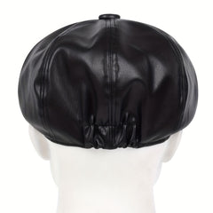 Adjustable Ear Protection Newsboy Cap for Men Women