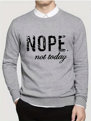 Men's Casual Warm Knitted Crew Neck Sweater
