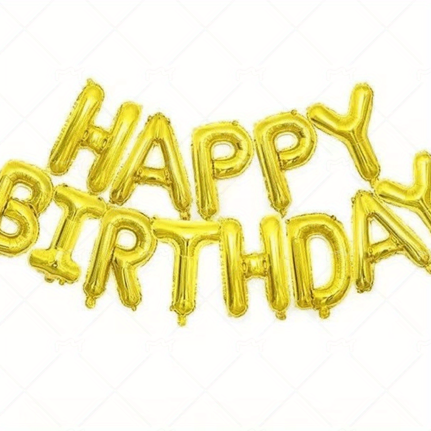 40 64 Cm 13 Letters Birthday Set