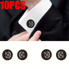 10pcs Vintage Men's Funny Lapel Pin Brooches Set