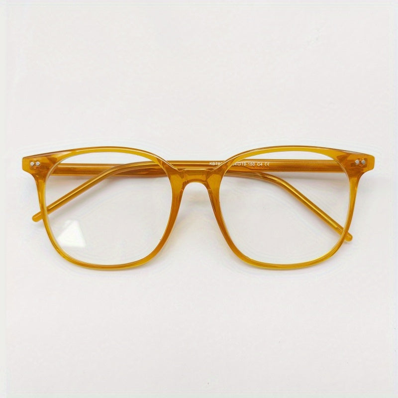 Men's Square Eyeglasses Frame Optical Glasses