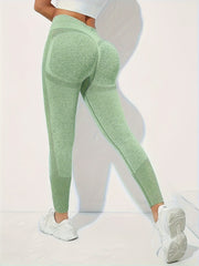 Hip Lifting Yoga Leggings High Waist Workout Pants Women's Activewear
