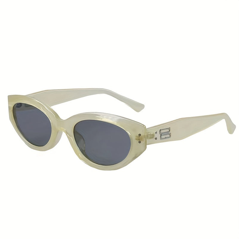 Men's Cat Eye Shape Sunglasses Vintage PC Sunglasses