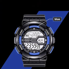 Waterproof Digital Watch for Boys with Luminous Display
