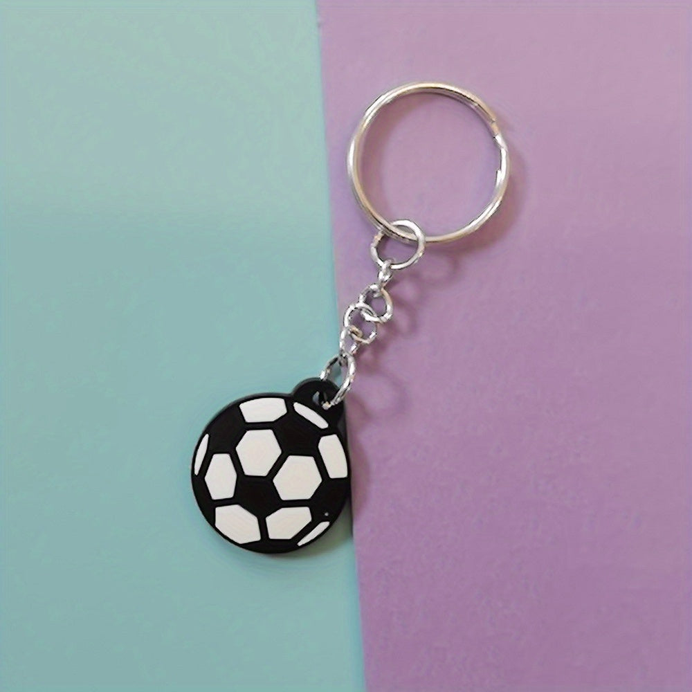 Creative Sports Keychain PVC Soft Rubber Keychain Perfect Gift
