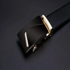 Leisure & Business Belt Double sided Cowhide Automatic Buckle for Men