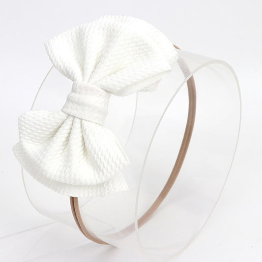 Bow Elastic Headbands for Baby Toddler Girls