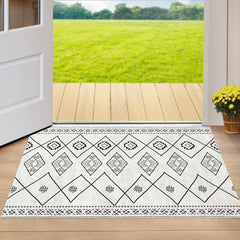 Persian Anti Fatigue Kitchen Mat Boho Anti Slip Carpet