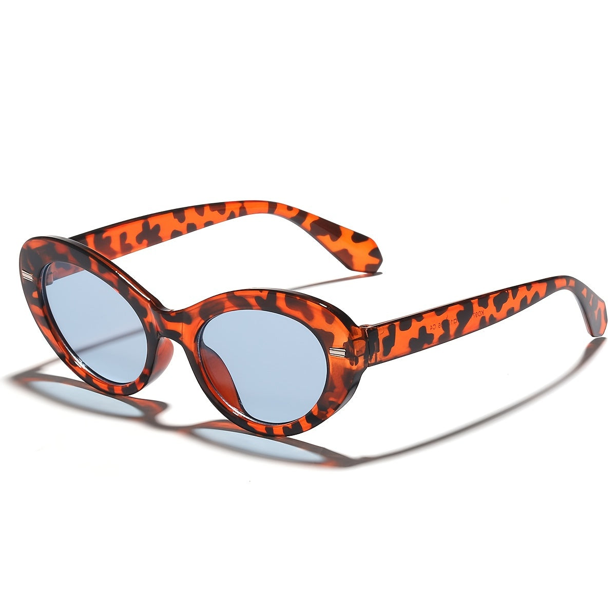 Vintage Ladies Oval Sunglasses UV Protection