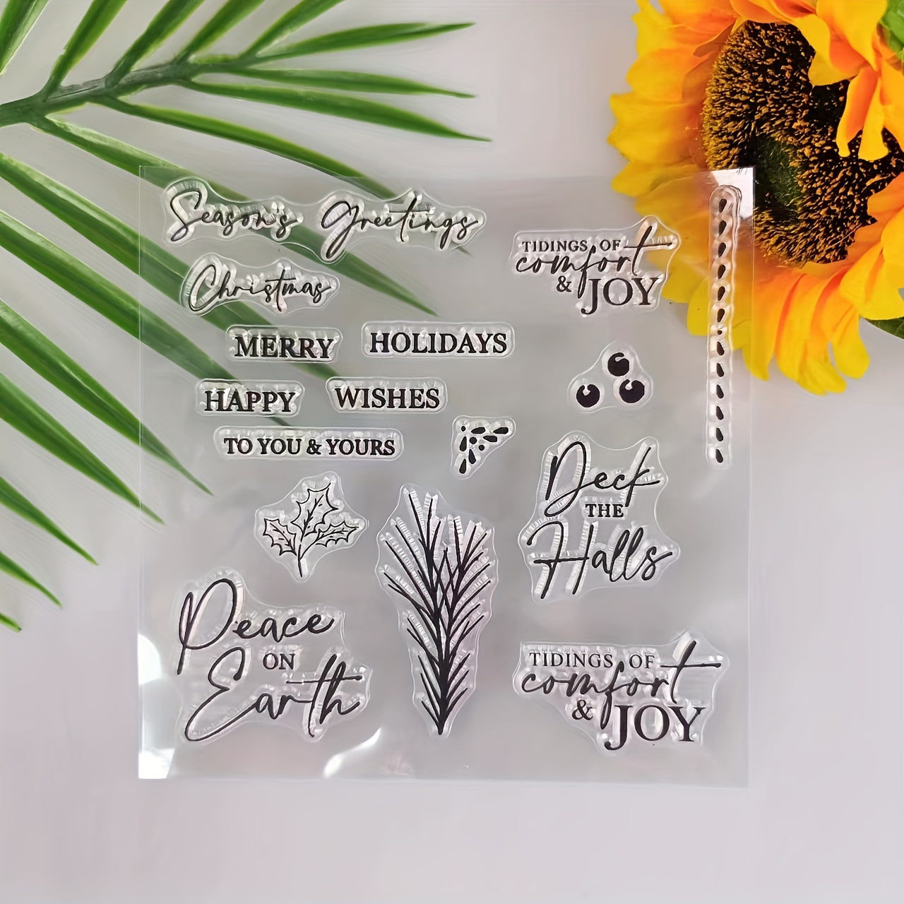 Christmas Metal Cutting Dies And Stamps Set For Scrapbooking Crafts