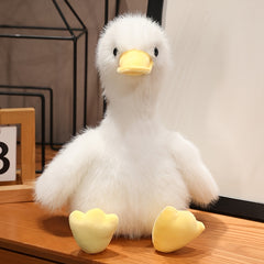 OGAJGUA Duck Plush Toy Soft Stuffed Animal 3 Colors Pink Yellow