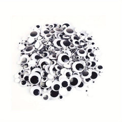 550pcs Craft Sticker Wiggle Eyes Mixed Sizes DIY
