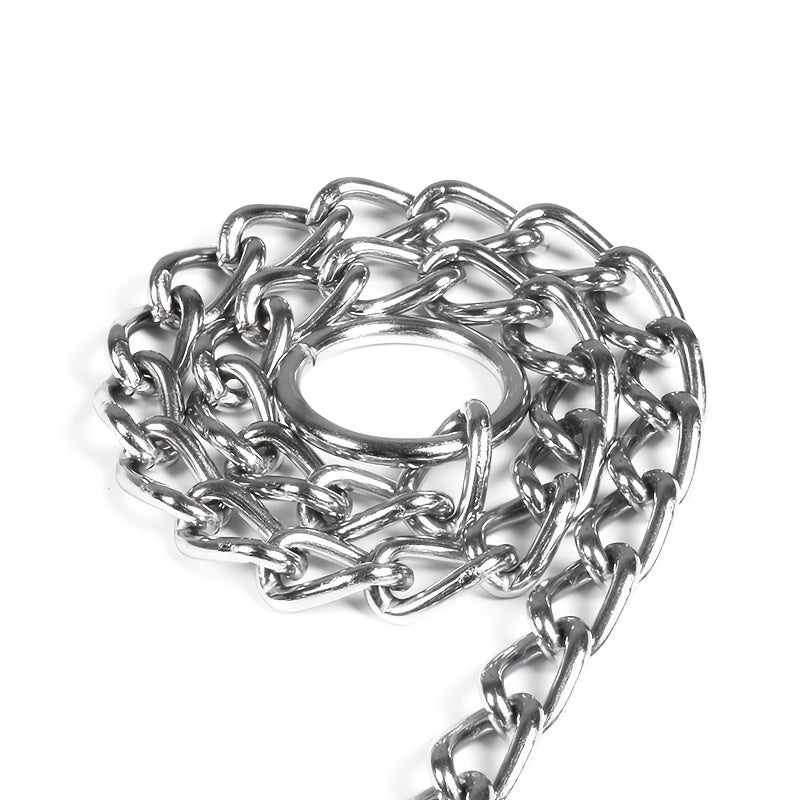 Adjustable Anti Bite Dog Chain Necklace for Control