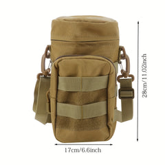 Outdoor Water Bottle Bag Military Kettle Storage Shoulder Bag