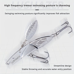 1pc 10-15g Long Casting VIB Hard Bait Outdoor Fishing Tackle