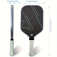 Carbon Fiber T700 Texture Pickleball Paddle 16mm Racket