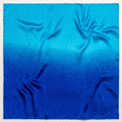 Gradient Bandana Satin Square Scarf Casual Silk Scarf Head Wrap