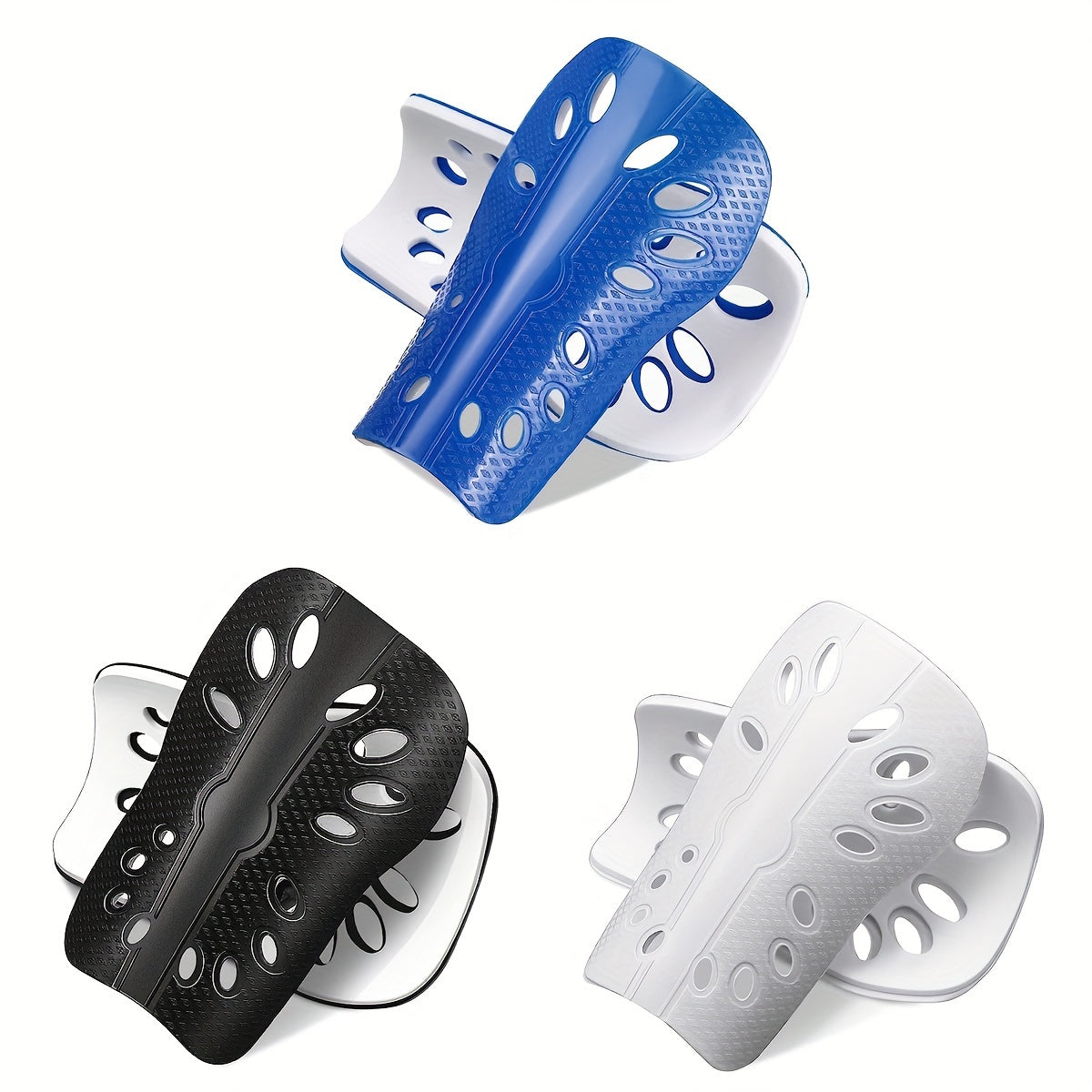 1pair Adult Football Shin Guards Breathable Protective Gear