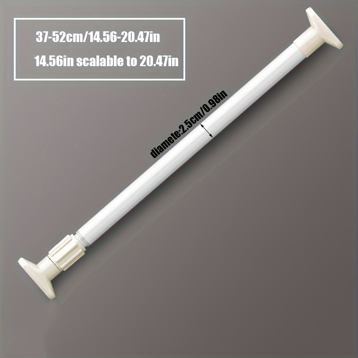 Stainless Steel Telescopic Curtain Rod