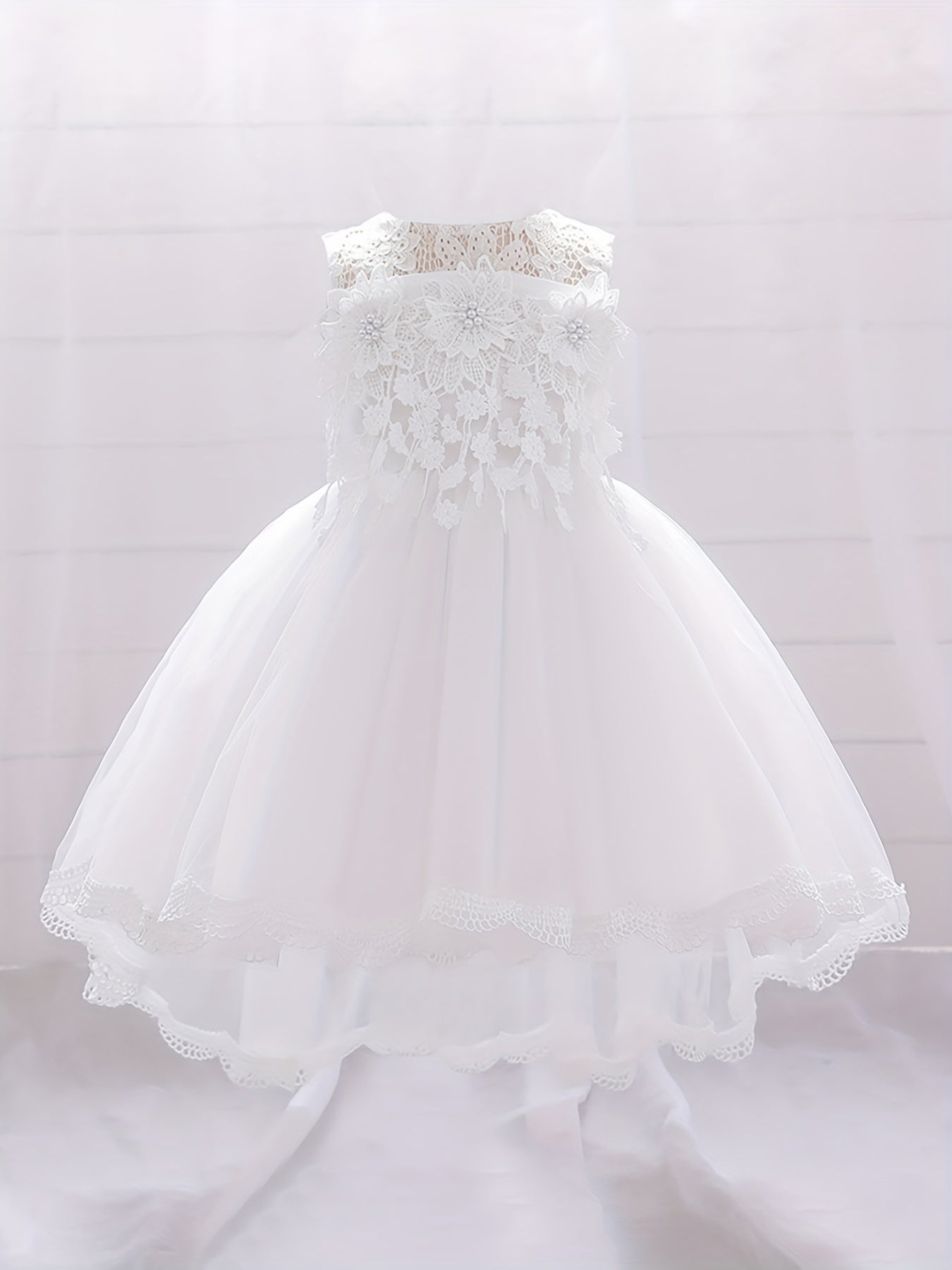 Floral Decors Girls Birthday Party Princess Dress