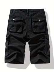 Men's Cotton Cargo Shorts for Spring and Summer