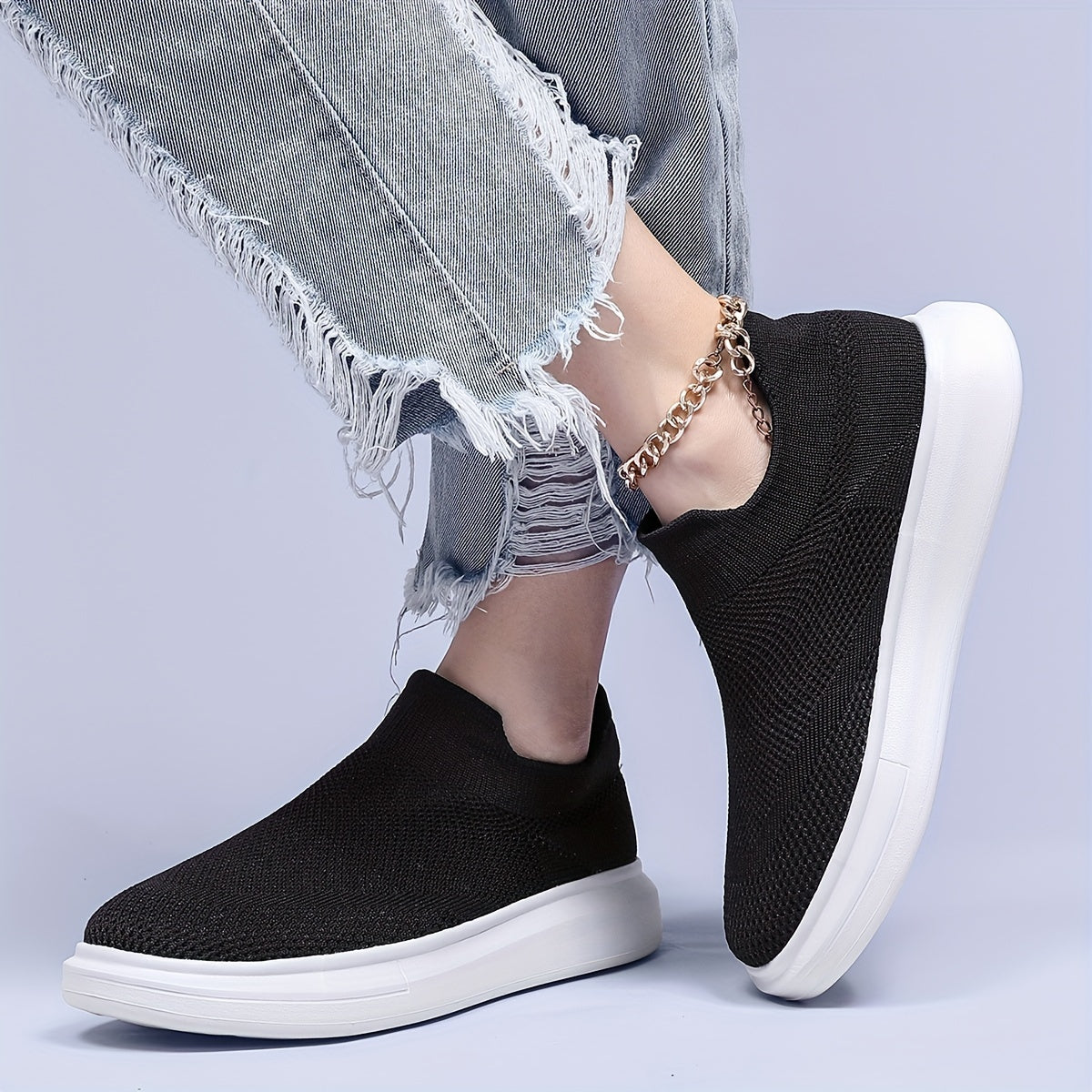 Non Slip Solid Skate Shoes Lightweight Low Top Sport Shoes