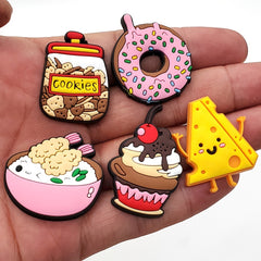 20pcs Cartoon Flower Shoe Buckle DIY Decoration For Clogs