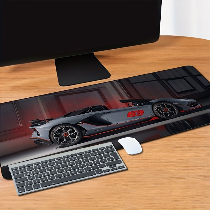 Oversized Sports Car Series Mouse Pad for Computer and Office