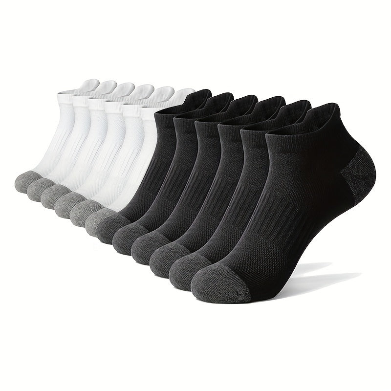 6 Pairs Comfy Breathable Short Sports Running Socks Women's Stockings
